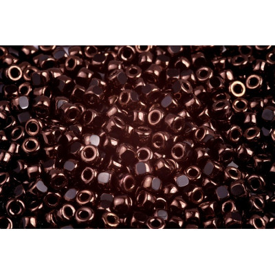 Matubo 3CUT 6/0 Jet Bronze Luster 23980/14415 | Czech Beads