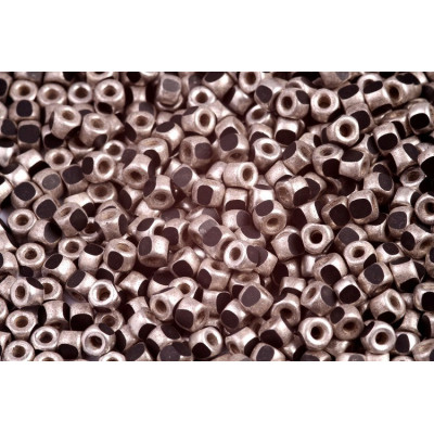 Matubo 3CUT 6/0 Jet Silver Paste Mat 23980/81002 | Glass Beads