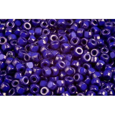 Matubo 3CUT 6/0 Opaque Blue Red Luster 33050/14495 | Glass Beads