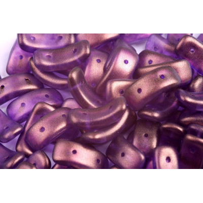 Perles Preciosa Bow 3,5x15,5mm Crystal Oro Magenta | Verre