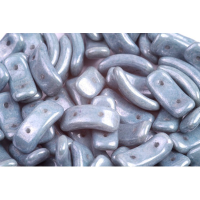 Preciosa Bow Beads 3.5x15.5mm Blue Luster 02010/14464 | 8pcs