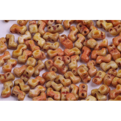 ZETA Beads N. 9 WHITE ALABASTER TRAVERTINE