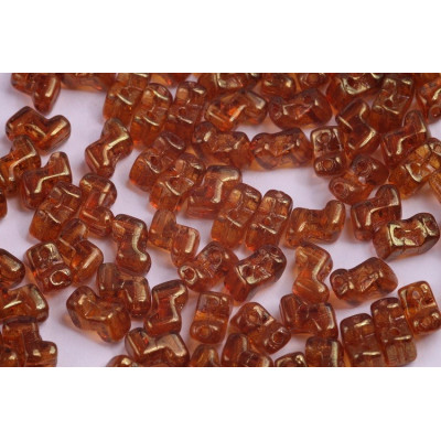 ZETA Beads N. 12 TOPAZ RED LUSTER