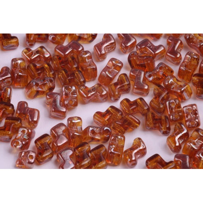 ZETA Beads N. 13 TOPAZ DARK APRICOT