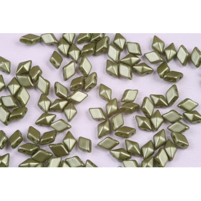 DiamonDuo 5x8 mm 25 PASTEL OLIVINE