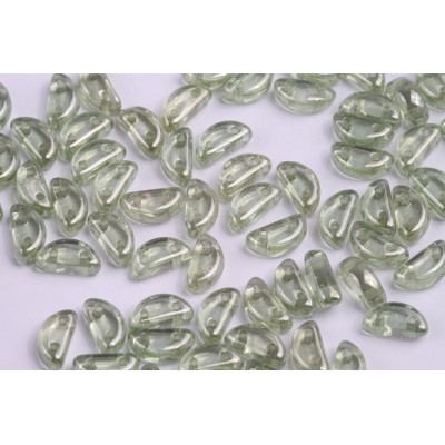 Half Moon 8x4 mm N. 8 CRYSTAL GREEN LUSTER