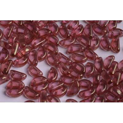 Half Moon 8x4 mm N. 23 CRYSTAL RED LUSTER