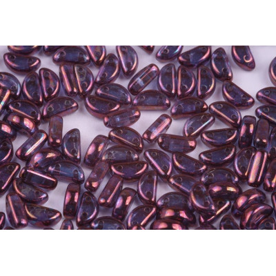 Half Moon 8x4 mm N. 25 CRYSTAL PURPLE IRIS