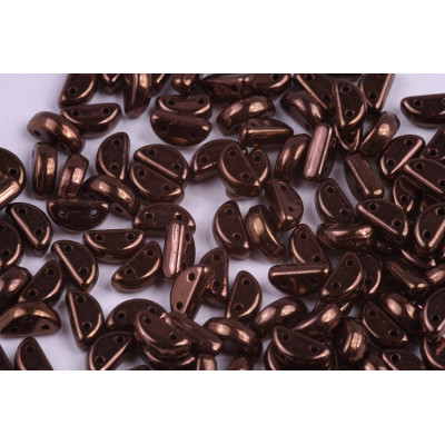 Half Moon 8x4 mm N. 27 JET BRONZE LUSTER