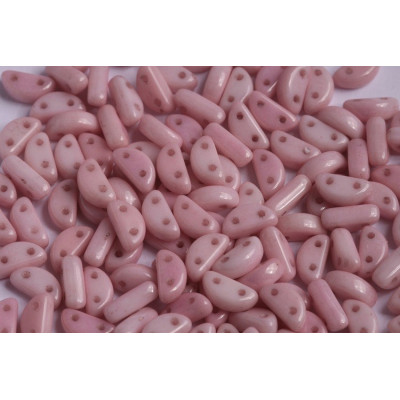 Half Moon 8x4 mm N. 29 WHITE ALABASTER LILA