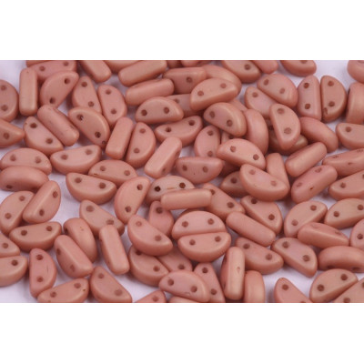 Half Moon N. 31 WHITE ALABASTER RED LUSTER MAT