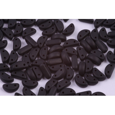 Half Moon 8x4 mm N. 49 JET MAT