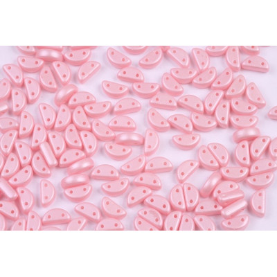 Half Moon 8x4 mm N. 52 Matte Pearl Pink Cotton Candy