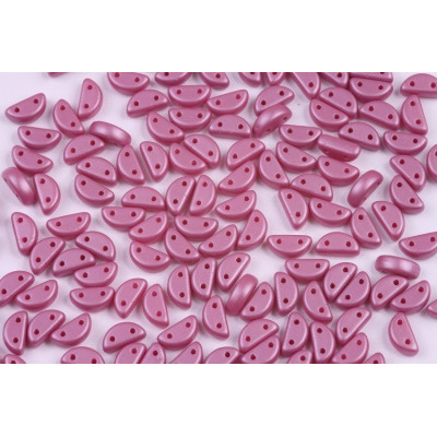 Half Moon 8x4 mm N. 55 Matte Pearl Purple Cotton Candy