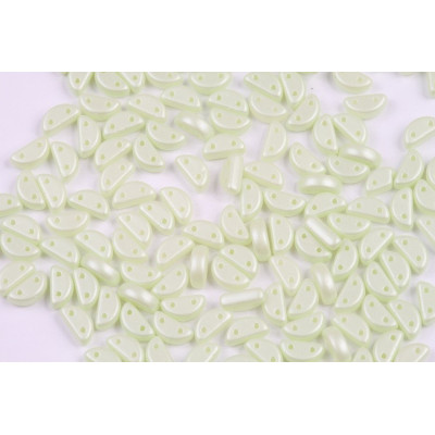 Half Moon N. 59 Matte Pearl Green Cotton Candy