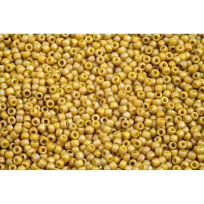 TOHO Round 11/0 Semi Glazed Rainbow Lemongrass 2630F | Glass Beads