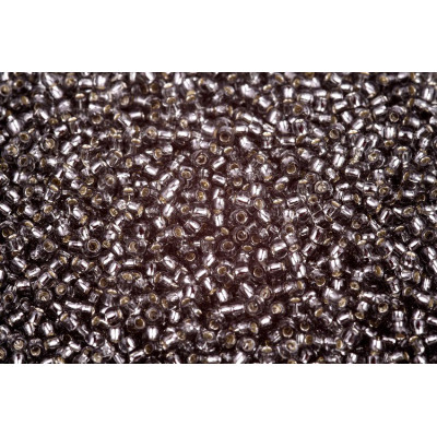 TOHO Round 11/0 Silver-Lined Gray 29B | Japanese Seed Beads