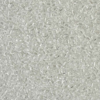 TOHO Round 15/0 Seed Beads Transparent Crystal 1 | Glass Beads