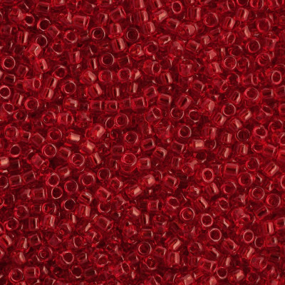 TOHO Round 15/0 Transparent Ruby 5C | Japanese Seed Beads