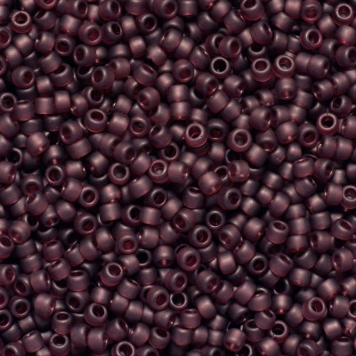 TOHO Round 15/0 Frosted Amethyst 6CF | Japanese Seed Beads