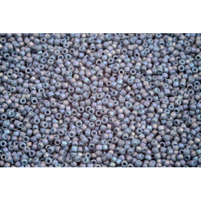 TOHO Round 15/0 Semi Glazed Rainbow Blue Turquoise 2635F | 5g