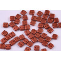 Chexx beads N. 15 CRYSTAL BRONZE FIRE RED
