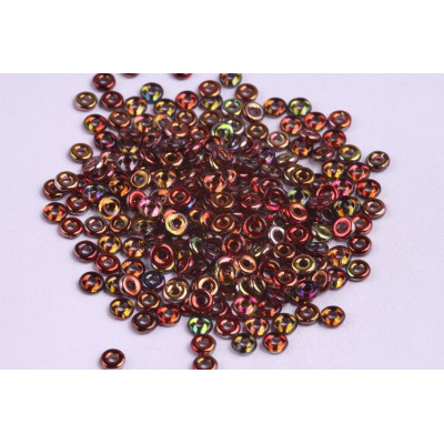 O-Bead 4 mm N. 8 Crystal Magic Wine