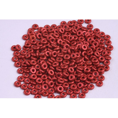 O-Bead 4 mm N. 16 CRYSTAL LAVA RED