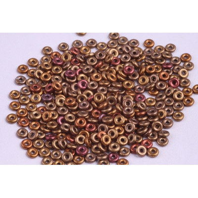 O-Bead 4 mm N. 20 Crystal bronze rainbow