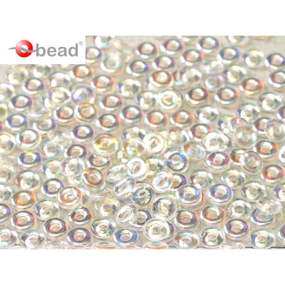O-Bead 4 mm N. 36 Crystal AB