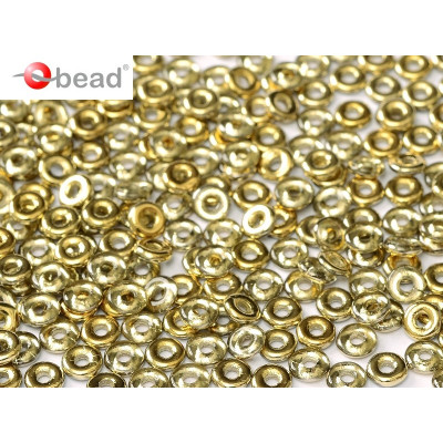 O-Bead 4 mm N. 39 Crystal Amber