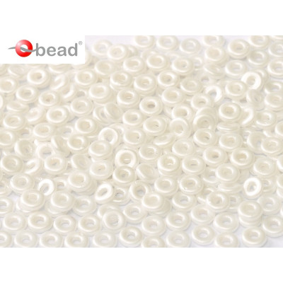 O-Bead 4 mm N. 48 Alabaster Pastel White