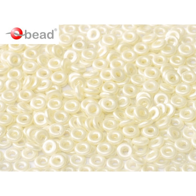 O-Bead 4 mm N. 49 Alabaster Pastel Lt.Cream