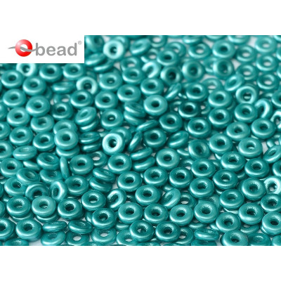 O-Bead 4 mm N. 60 Alabaster Pastel Emerald