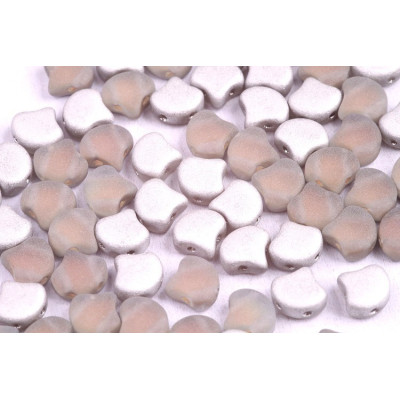 Matubo Ginko Beads 7.5mm - Backlit Tequila Matte Czech Glass