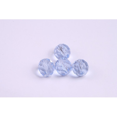 Fire Polished Beads 12mm Light Blue | Czech Glass Rutkovsky