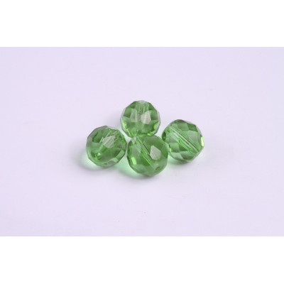 Fire Polished Beads 12mm Green 352 | Czech Glass Rutkovsky