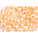 Fire Polished Beads 8mm Yellow Luster 00030/70411 | Rutkovsky