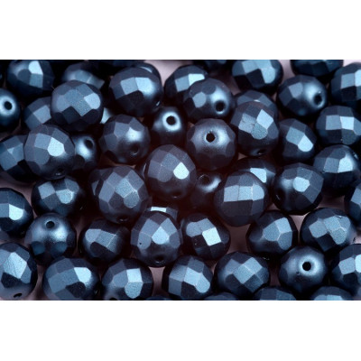 Fire Polished Beads 8mm Pastel Petrol 02010/25033 | Rutkovsky