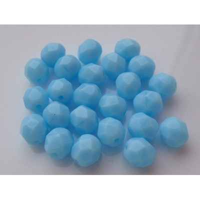 Perle sfaccettate N. 1685 Azzurro