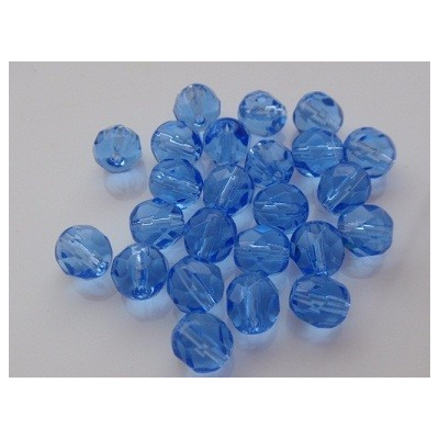 Perle sfaccettate N. 1700 Blu