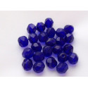 Firepolished Round Beads 7mm N. 1748 Blue
