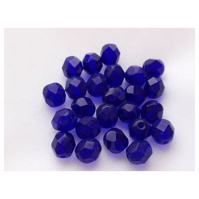 Perle sfaccettate N. 1748 Blu