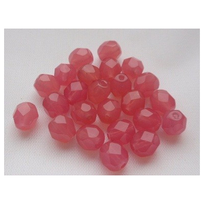 Perle sfaccettate N. 1784 Rosa