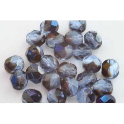 Firepolished Round Beads 7mm N. 2736 Crystal