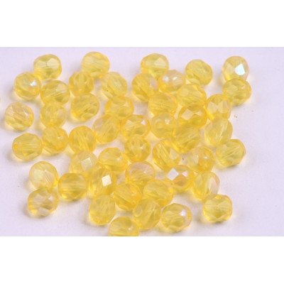 Perle sfaccettate N. 5460 Giallo