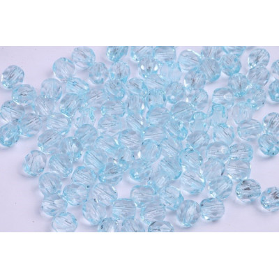 Fire Polished Beads 6mm Light Blue 4498 | Czech Glass Beads