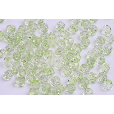 Fire Polished Beads 6mm Peridot Green 4501 | Czech Glass Beads