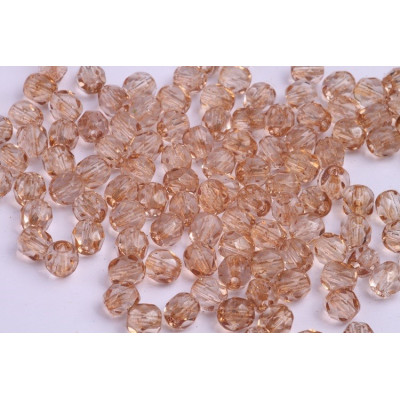 Fire Polished Beads 6mm Brown 4503 | Czech Glass Beads