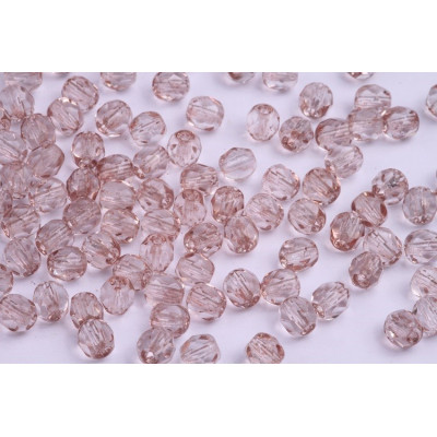 Fire Polished Beads 6mm Sand | Czech Glass Rutkovsky